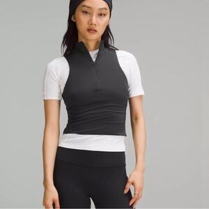 NWT Lululemon Tight-Fit Lined Half-Zip Tank Top